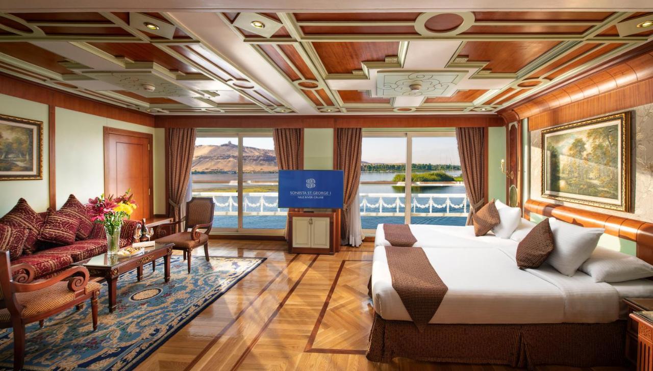 Hotel Sonesta St George Nile Cruise - Luxor To Aswan 4 Nights From Monday To Friday Esterno foto